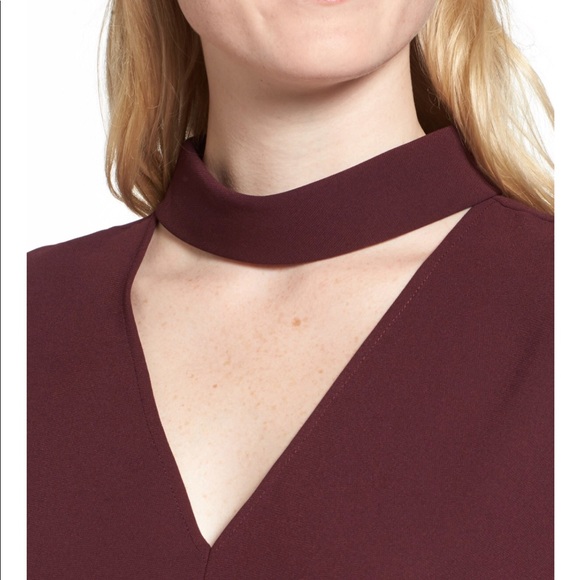 Trouvé Choker Bell Sleeve Dress - Picture 3 of 3